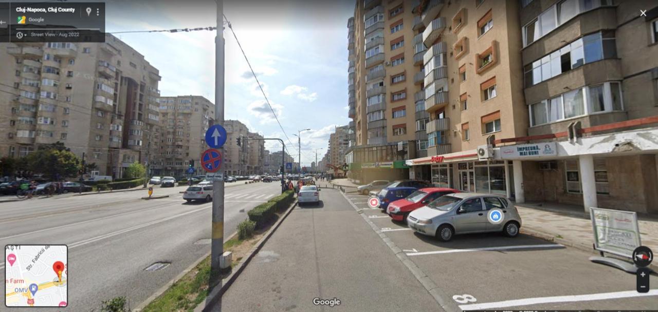 Family Studio Central Leilighet Cluj-Napoca Eksteriør bilde